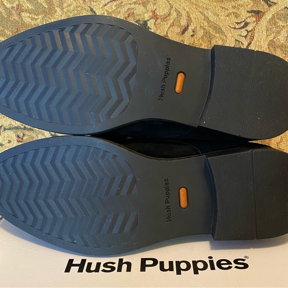 NIB HUSH PUPPIES Bailey Chukka Booties  Plush Faux Fur Lining 7.5 Medium width - Picture 7 of 8